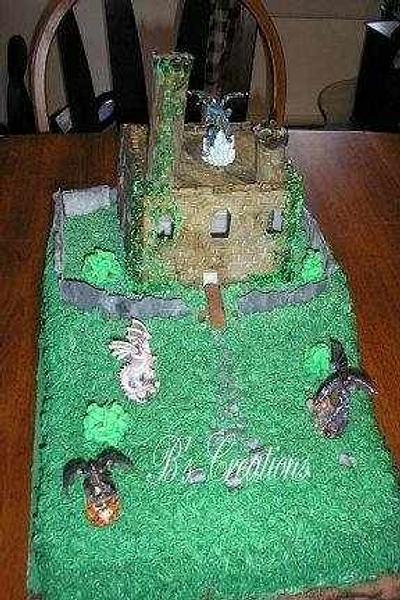 midevil castle - Cake by Barbara D.