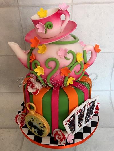 Inspired by Wonderland - Cake by Mr Baker's Cakes