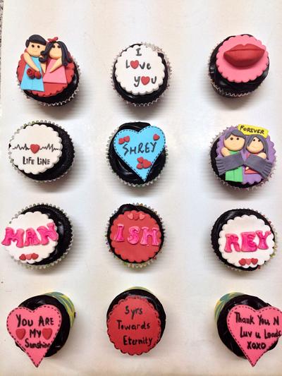 Love cupcakes - Cake by Bake your dreamz by Malvika