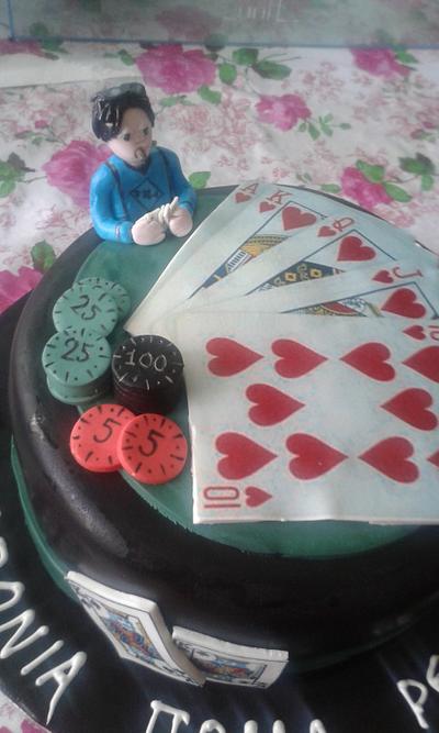 Poker cake - Cake by Emily Lovett