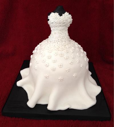Wedding dress - Cake by AitkenBakin