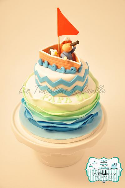 Adventure at sea - Cake by Les Tentations de Camille