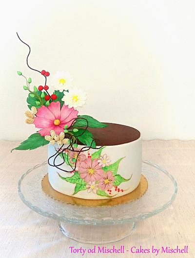 Hand painted - Cake by Mischell