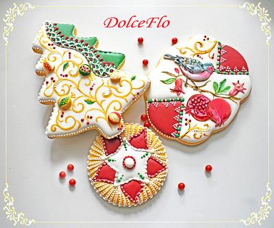 Christmas Pomegranate - Cake by DolceFlo