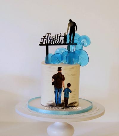 Father Son Birthday - Cake by Urvi Zaveri 