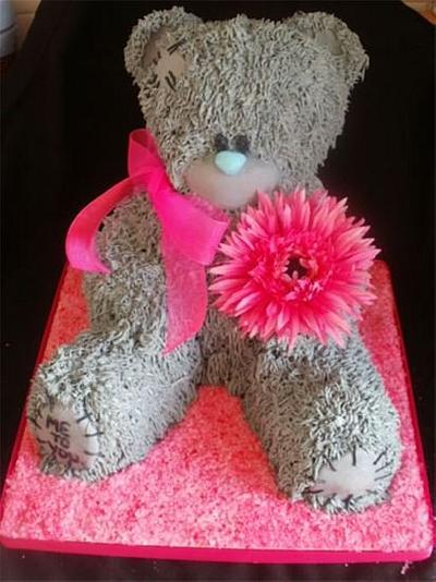 My Scruffy Bear   - Cake by TracyLouX  