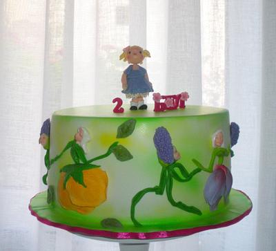 Little ida's flowers cake - Cake by Rositsa Lipovanska