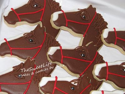 Horse cookies - Cake by Julie Tenlen