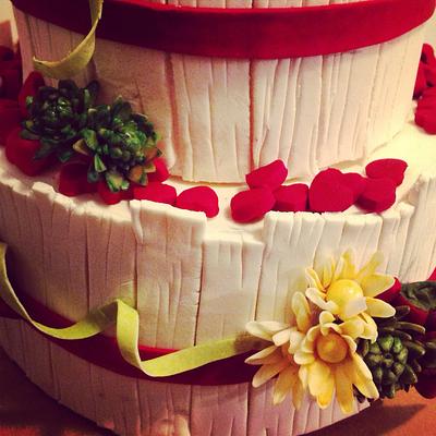 Chilli & Heart - Cake by Pam Smith's Cakes