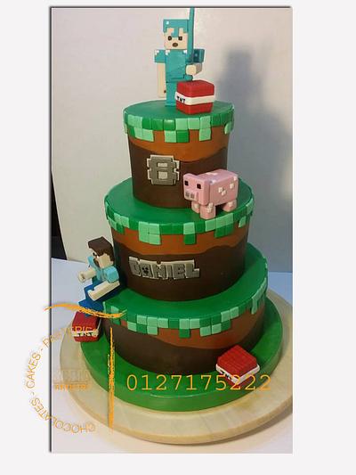 minecraft cakes - Cake by sepia chocolate