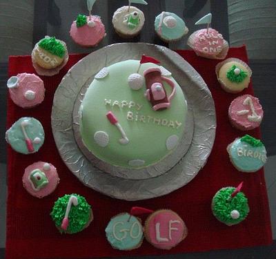 GOLF CAKE for my DAD:) - Cake by Niha Naina