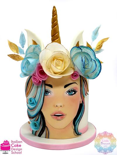 The Unicorn Lady - Cake by Linda Biancardi