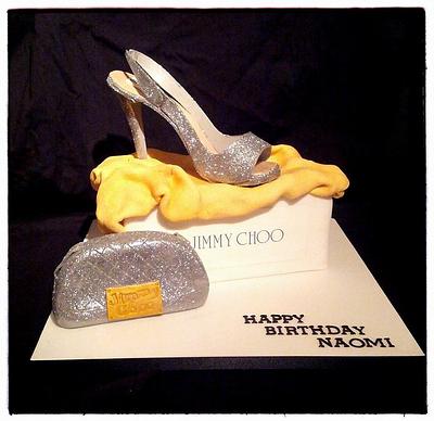 Jimmy choo Shoe cake - Cake by Brooke