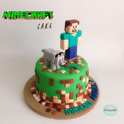 Torta Minecraft Medellín - Cake by Dulcepastel.com
