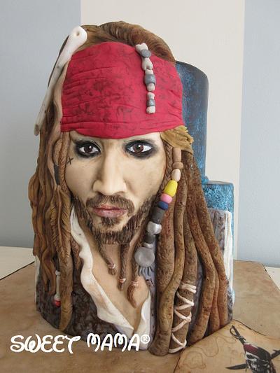 Jack Sparrow cake - Cake by SweetMamaMilano