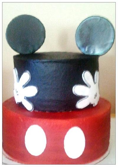 Mickey - Cake by Sandy 