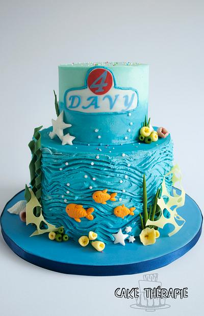 Sea world themed cake. - Cake by Caketherapie
