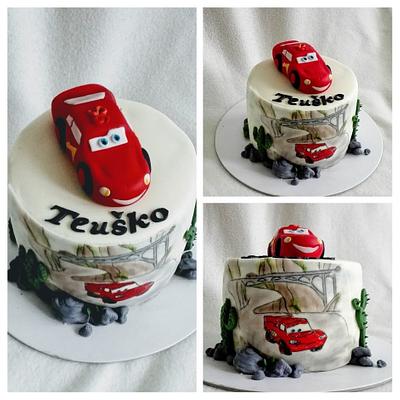 Mc Queen car - Cake by Anka