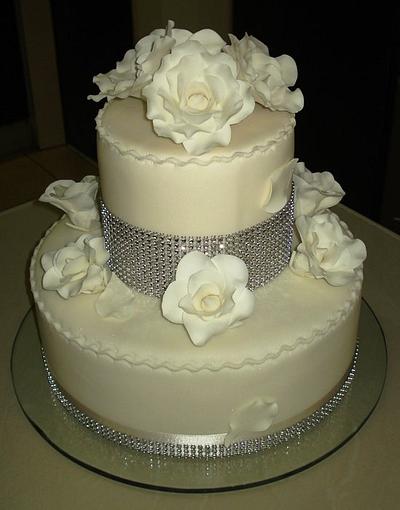 White Rose - Cake by Yanet Silva