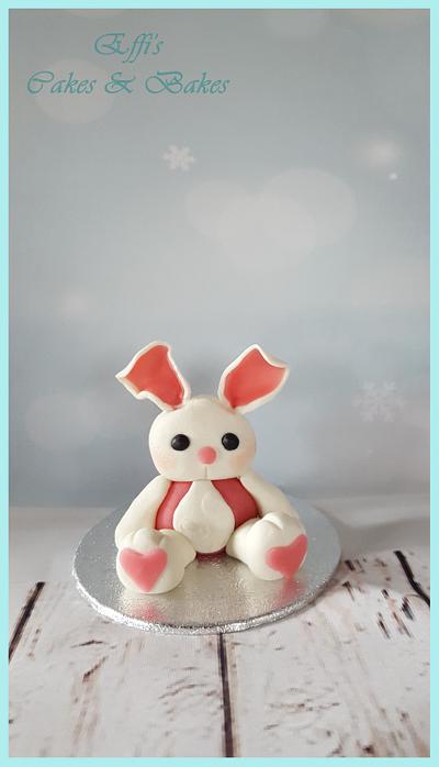Little Marzipan Bunny  - Cake by Effi's Cakes & Bakes 