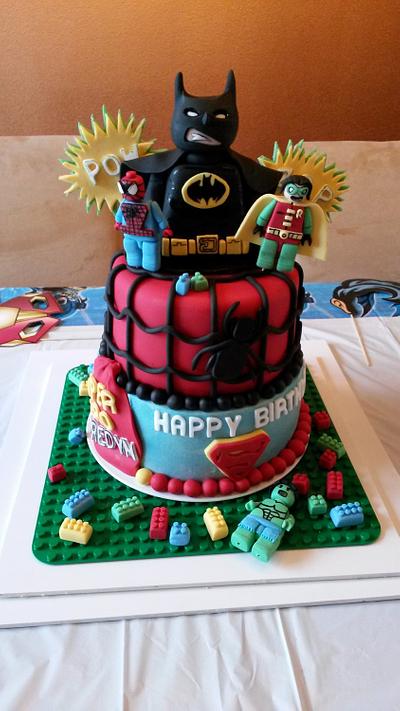 Super Hero Cake - Cake by cakeboxcakes
