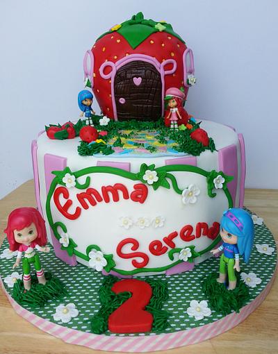 Strawberry Shortcake Twins Birthday - Cake by Enza - Sweet-E