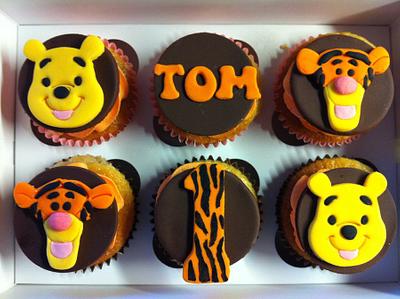 Winnie the Pooh Cupcakes - Cake by Sweet Treats of Cheshire