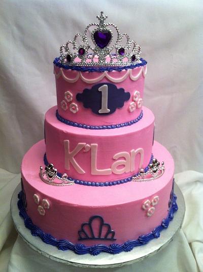 Princess 1st B-Day - Cake by Lanett