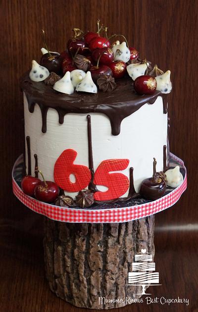 Black Forest Drip Cake  - Cake by MKBC 