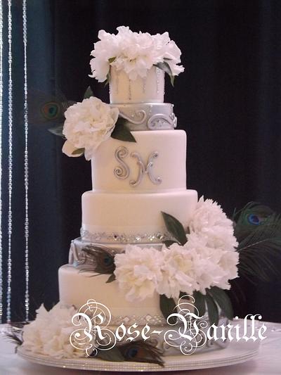 wedding cake for 2 - Cake by cindy