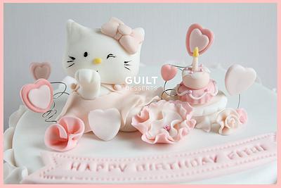 Hello Kitty Cake - Cake by Guilt Desserts