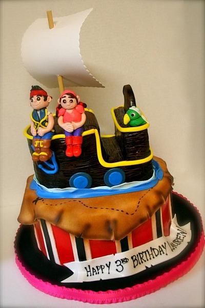 Jake and the Neverland Pirates - Cake by Stacy Lint