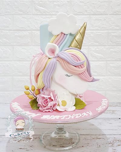 Unicorn cake - Cake by Cakety 