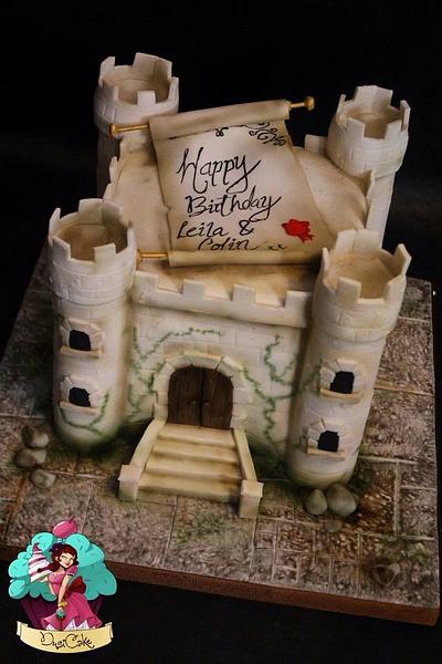 Medieval castle x  - Cake by DusiCake