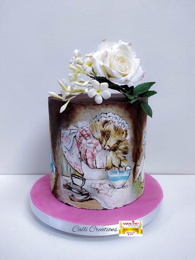 First Birthday Cake - Cake by Calli Creations