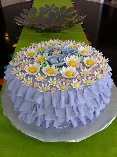 Somebody sent flowers for you today  - Cake by Paula Stonoga 