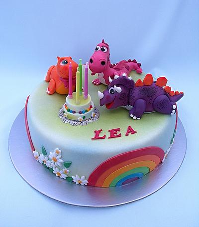 Dinosaurs for Lea - Cake by Zuzana Bezakova