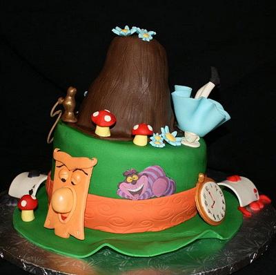 Alice in Wonderland Cake - Cake by The SweetBerry
