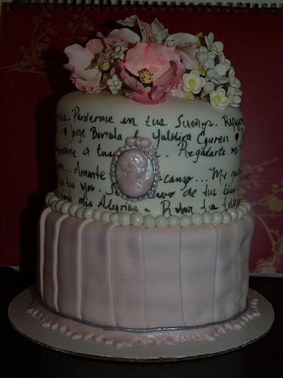 My wedding anniversary cake - Cake by kira