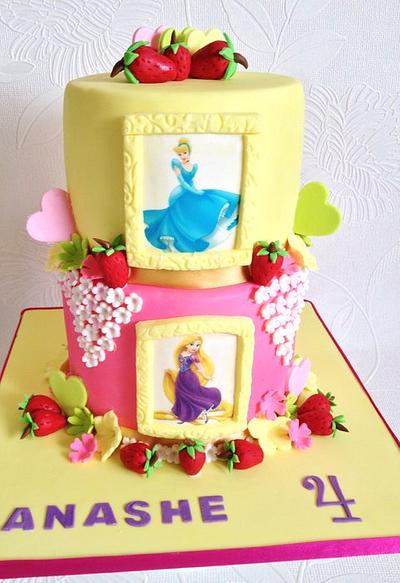 disney princesses cake - Cake by schawas