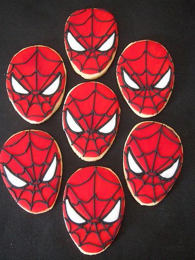 spiderman cookies - Cake by suGGar GG