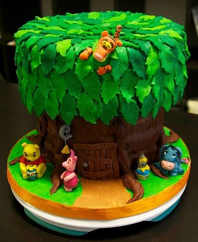 Winnie the Pooh tree - Cake by Sabrina1975