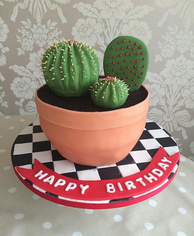 Cactus cake  - Cake by Samantha clark 