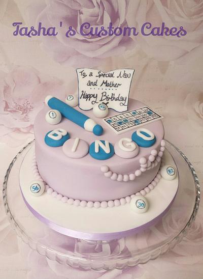 Bingo Cake - Cake by Tasha's Custom Cakes