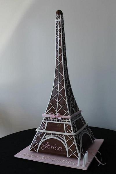 My Eiffel Tower - Cake by Paul Delaney of Delaneys cakes