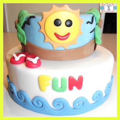 Fun in the Sun Cake - Cake by Genel