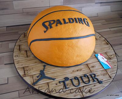Basketball cake - Cake by marja