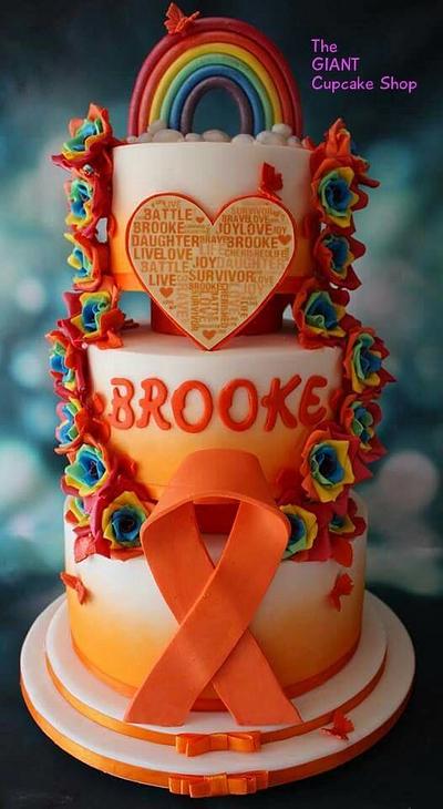 End of Treatment Celebration Cake - Cake by Amelia Rose Cake Studio