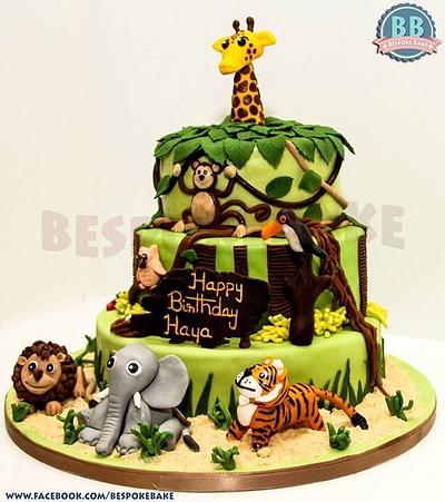 Jungle  - Cake by Lakshmi  Supin
