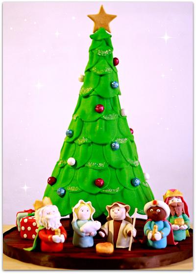 Christmas tree - Cake by Vanessa Rodríguez